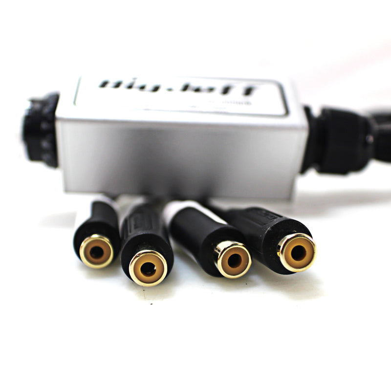 Official Big Jeff Audio Aluminum Cased 30" RCA Bass Knob Silver OPEN BOX