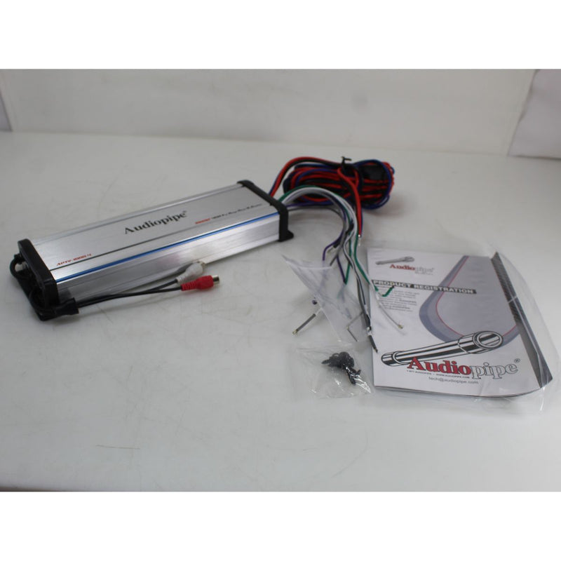 4 Ohm 1000W 4 Channel Full Range Class D Marine Weatherproof Amplifier OPEN BOX