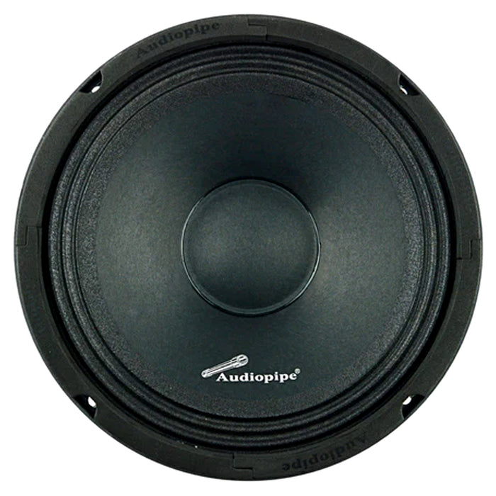 Audiopipe 8 Mid Bass Loud Speaker 500W 8 ohms 2 Voice Coil Black