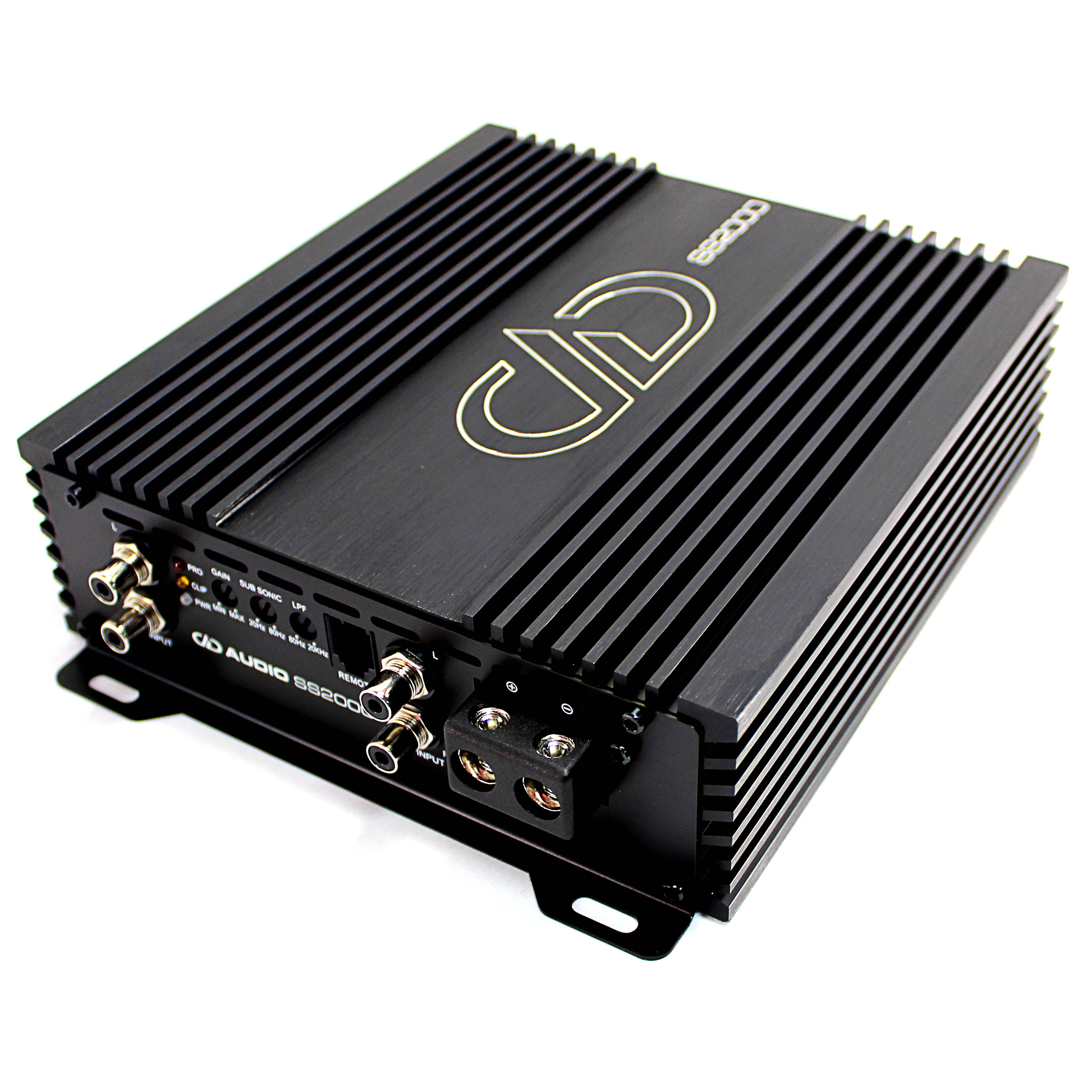 2000W 1-Ohm Class-D Full-Range Compact Monoblock Amplifier DD Audio SS2000