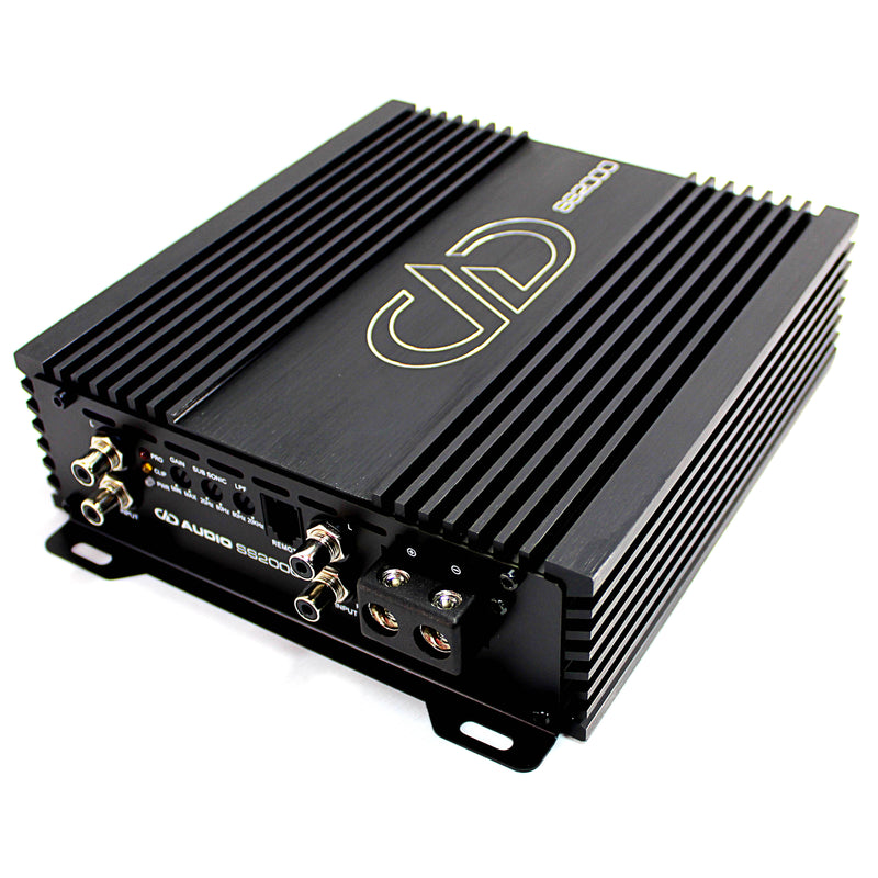 2000W 1-Ohm Class-D Full-Range Compact Monoblock Amplifier DD Audio SS2000