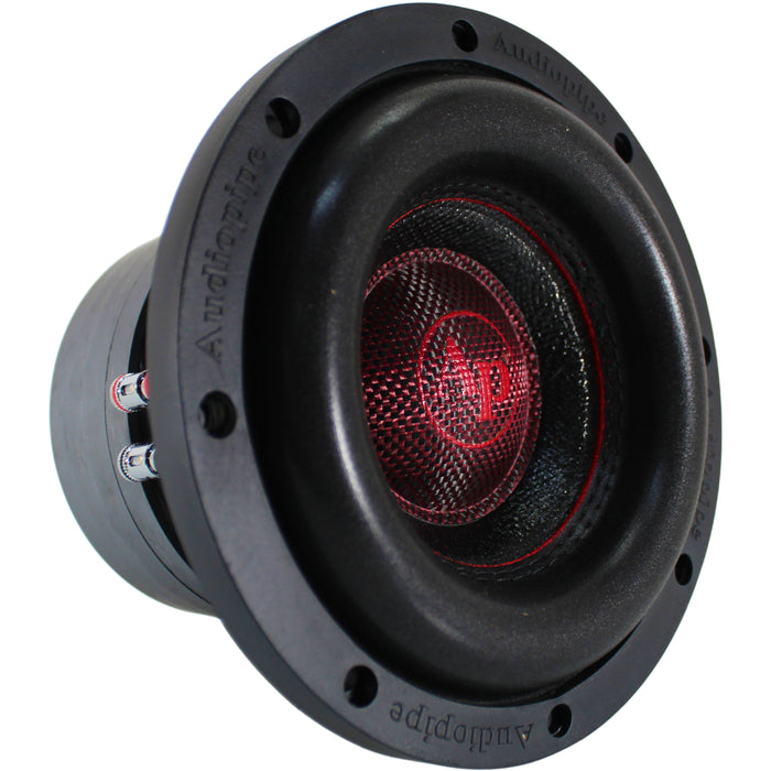 6" 250 Watt RMS 4-Ohm DVC Quad Stacked Subwoofer Audiopipe TXX-BDC-IV-6