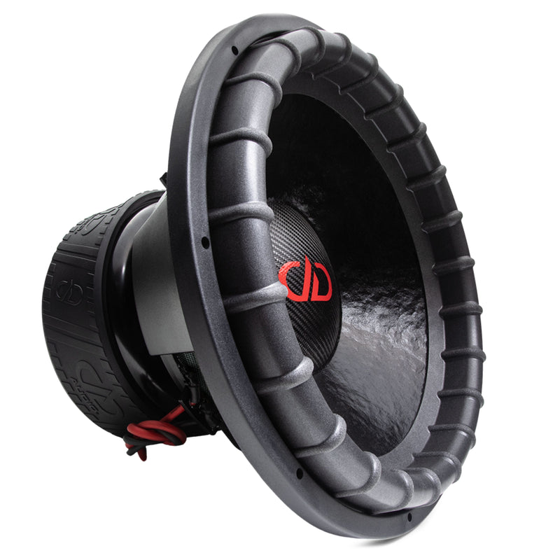 DD Audio 18" USA Built Dual 2-Ohm 4 Voice Coil 3200-Watt RMS Subwoofer 9918C