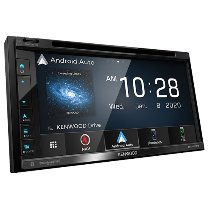 Kenwood 6.8" Garmin Navigation & Media Receiver W/CarPlay & Android Auto DNX577S