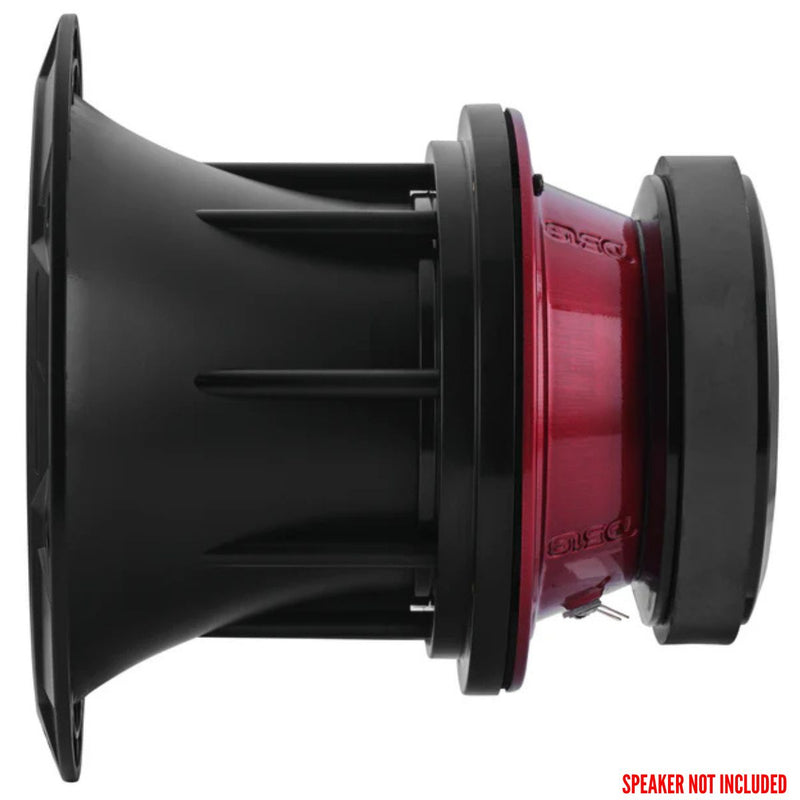 Bolt-On Loudspeaker Horn Diffuser w/ 90° Dispersion for 6.5" Loudspeakers