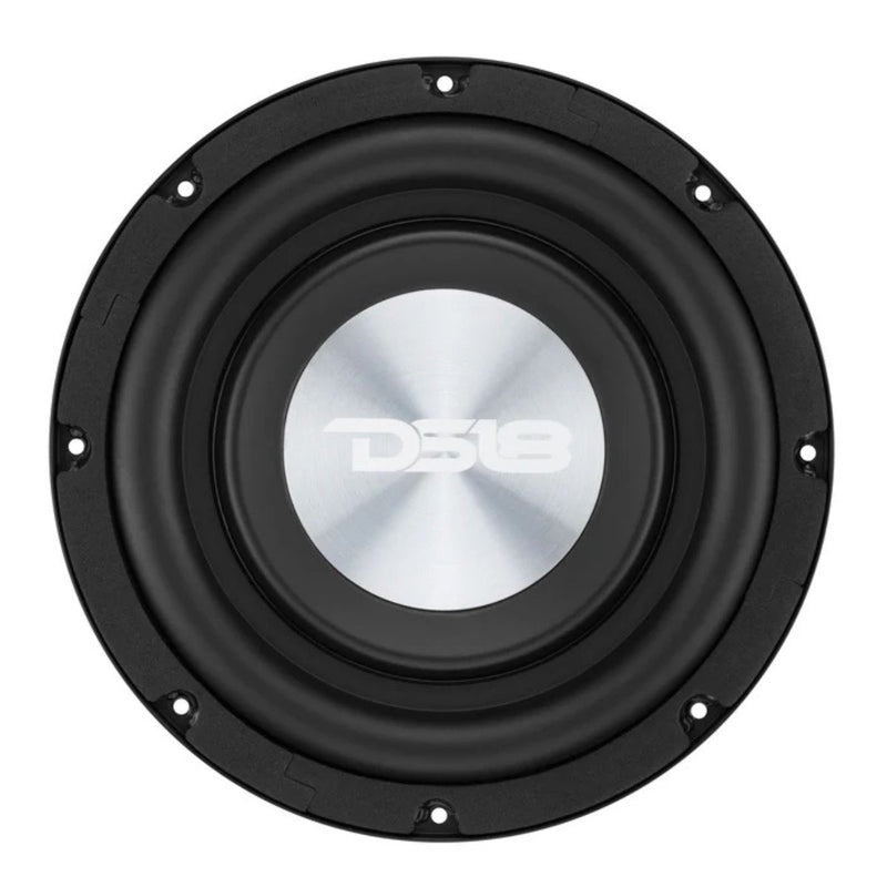 DS18 8" 400 Watt RMS Dual 4-Ohm Water Resistant Marine Audio Subwoofer PSW8.4D