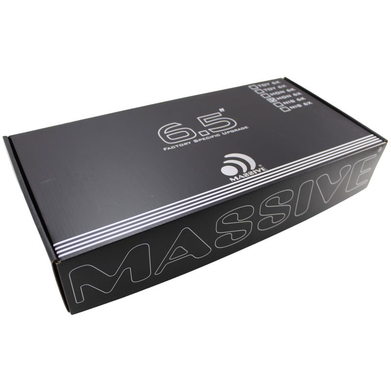 Massive Audio HON6X 6.5" Honda OEM Drop-In, 160W Coaxial Speaker Kit