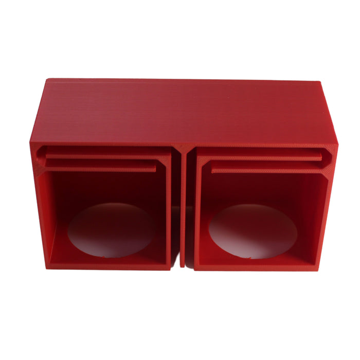 Dual Ported 3D-Printed Subwoofer Enclosure for B2 Audio Rampage RC2