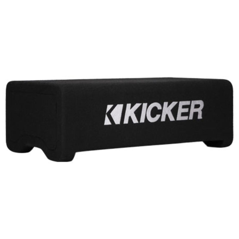 Kicker Comp Series 10" 150W RMS 4-Ohm RMS Loaded Down-Firing Subwoofer Enclosure