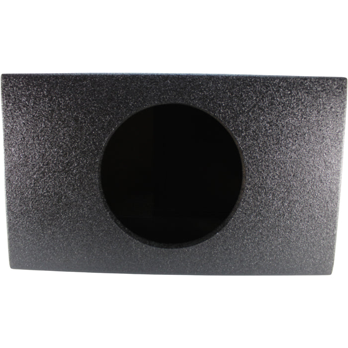 Single 10" SPL Style Side Ported Sprayed Finish Universal King Box | AK-10VLS