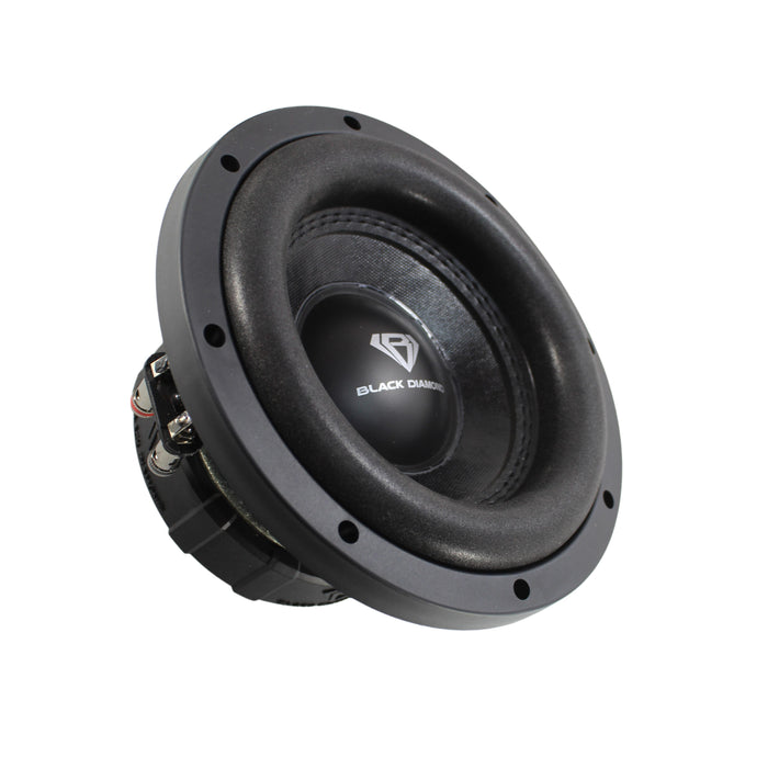 8" 200W RMS, Dual 4 Ohms, DVC Black Diamond Subwoofer DIA-8D4 OPEN BOX