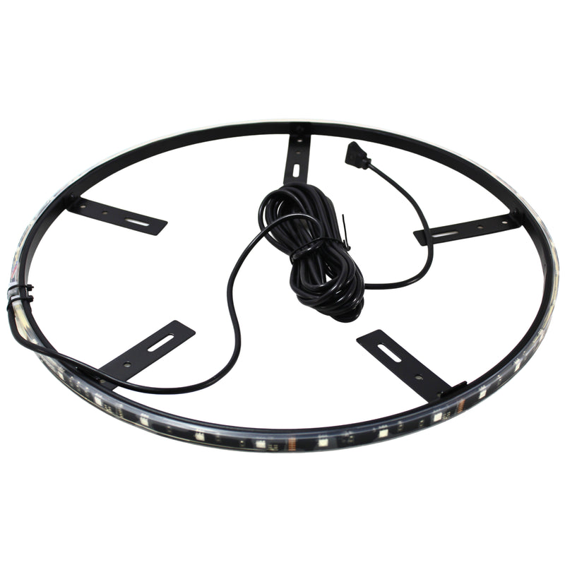 4pc 14" LED Wheel Ring Add-On Lighting Kit For Wireless Underbody Kits OPEN BOX