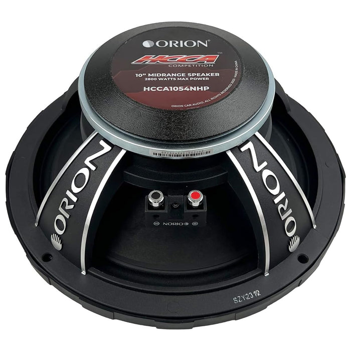 10" Neo 4-Ohm 700 Watt RMS Midrange Car Audio Loudspeaker Orion HCCA1054NHP