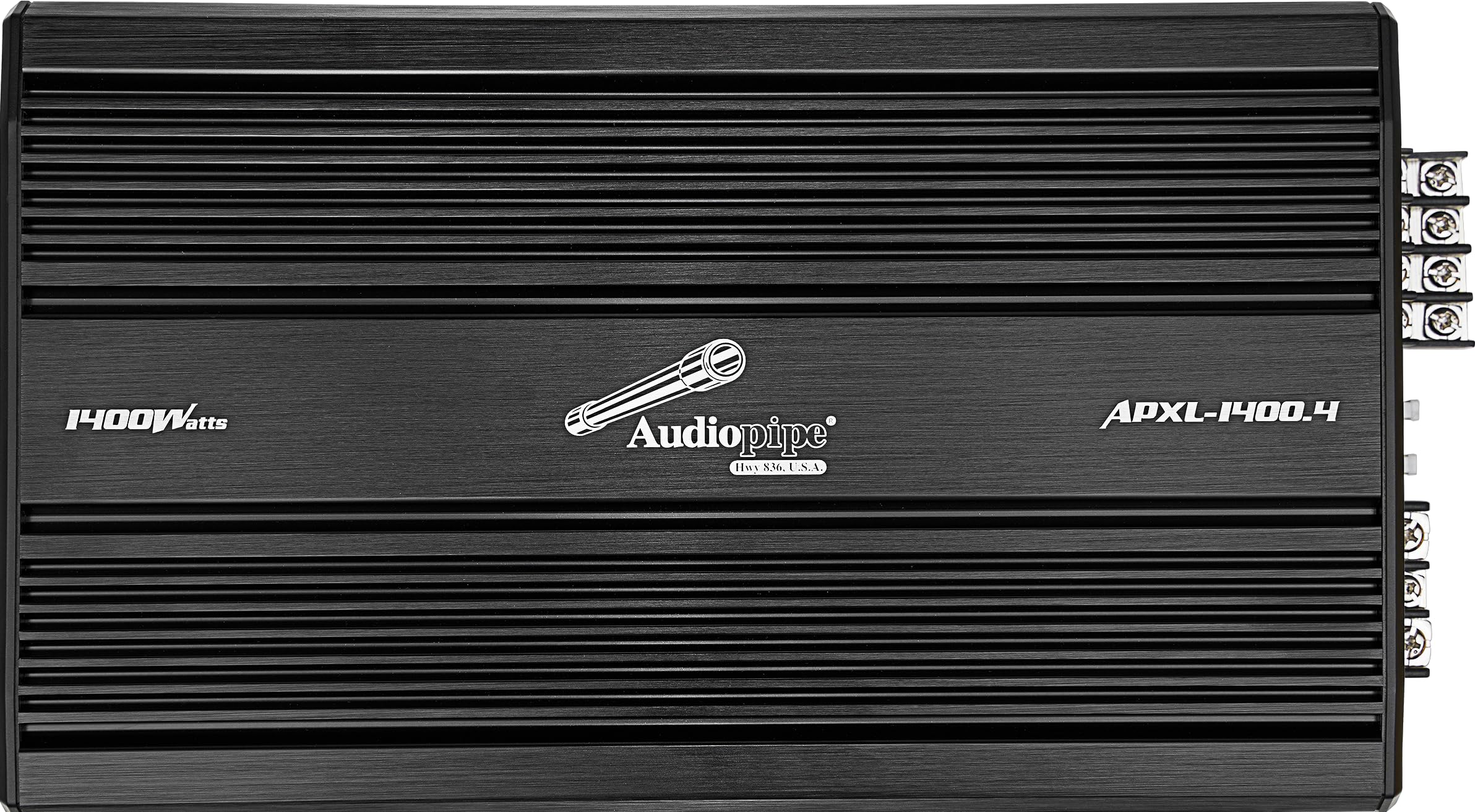 Audiopipe APXL 4-Channel 1400W 2-Ohm Full Range Class-AB Amplifier