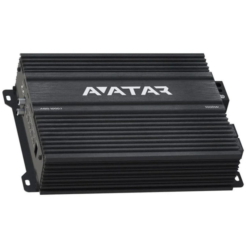 1K RMS Monoblock 1-Ohm Class D Car Audio Bass Amplifier w/ Bass Knob ABR-1000.1