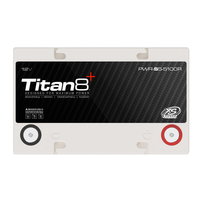 XS Power Titan 8 5000 Watt 12V 2000 Max Amps Lithium PWR-S5-5100R