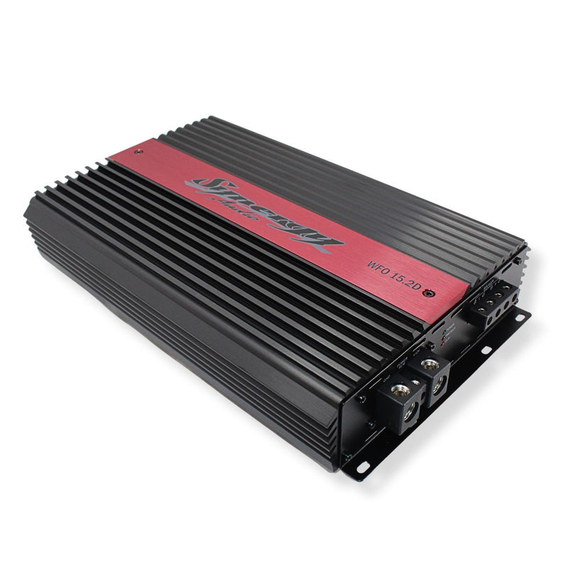 Synergy Audio WFO 2-Channel 3000 Watts 1 Ohm Stereo Vehicle Amplifier WFO15.2D