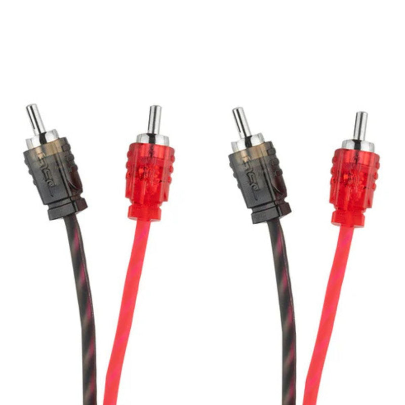12FT OFC Ultra Flex RCA Audio Cables (10-Pack) Dual Male DS18 RCA-12FT