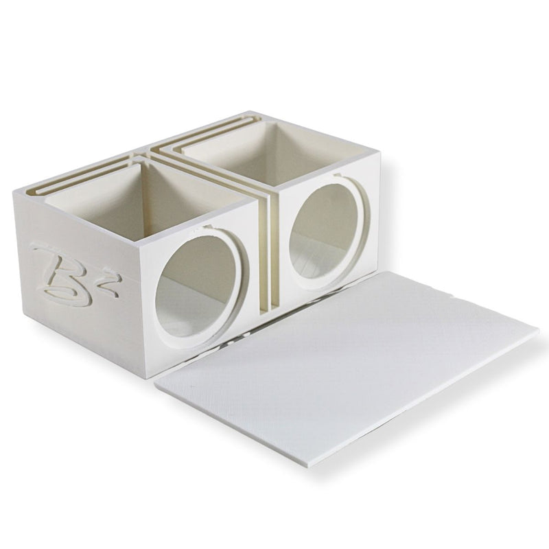 B2 Audio RIOT-2.5 Mini Woofers w/ Dual Ported 3D-Printed Box DIY Project