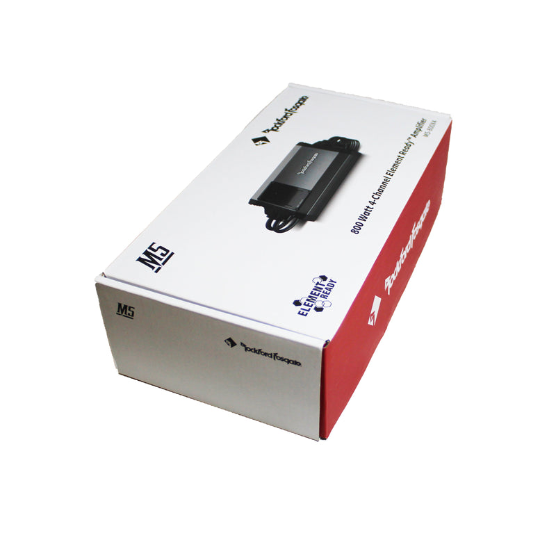 Rockford Fosgate 4 Channel Marine & Powersports Amplifier Element Ready M5-800X4