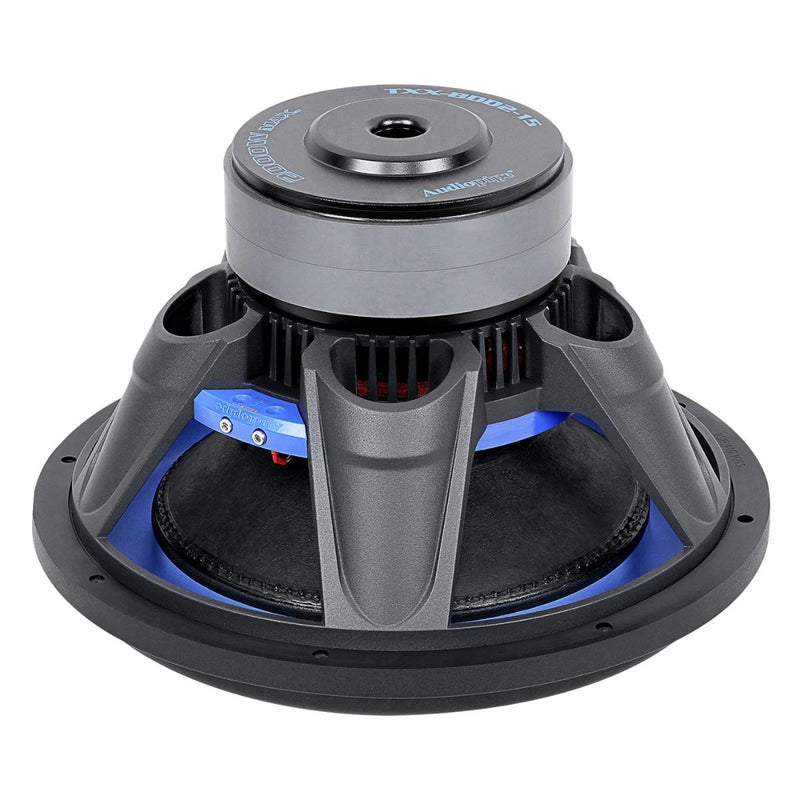 Audiopipe 15" 1000W RMS Dual 4 Ohm Double Stack High Power Subwoofer TXX-BDD2-15