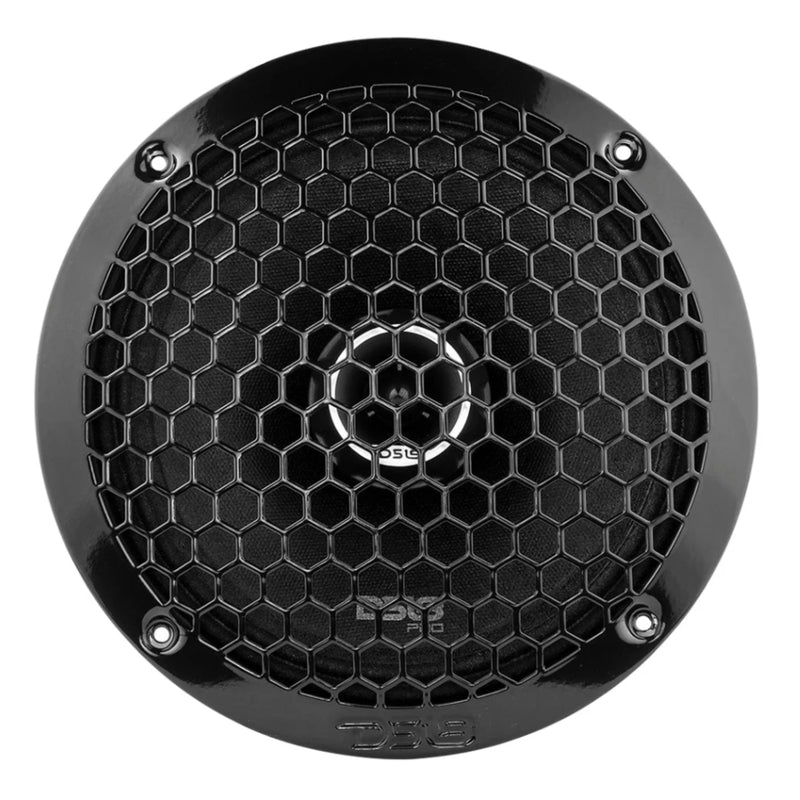275W RMS 4 Ohm w/ Built-in Tweeter DS18 8" Motorcycle Midrange Loudspeaker