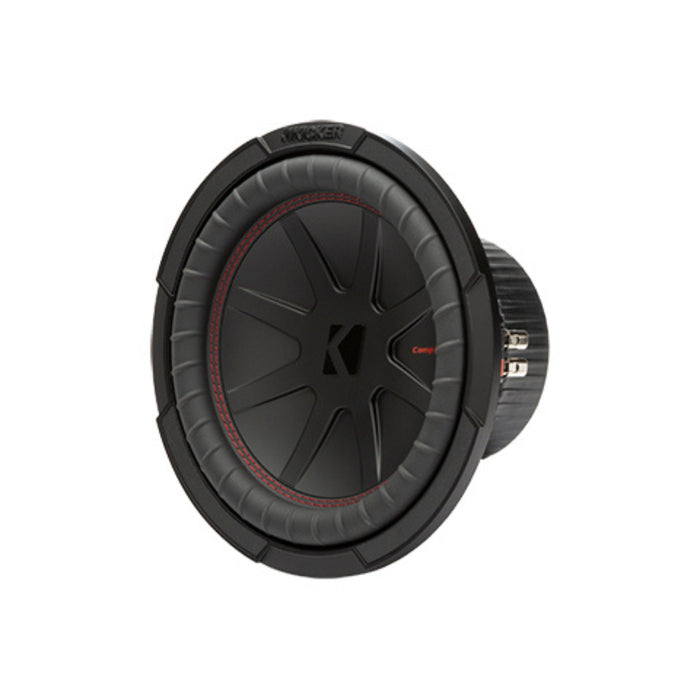 Kicker CompR Series 10" Dual 4 Ohm Voice Coil Car Subwoofer 800W Peak 48CWR104