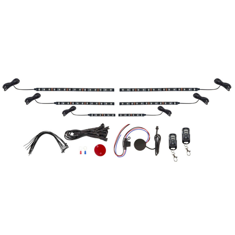 LEDGlow 20pc ATV Advanced Million Color LED Lighting Kit w/Automatic Brake Light