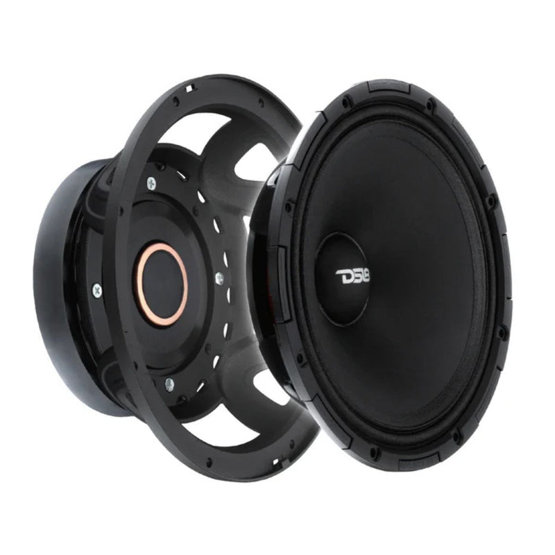 8" 300 W RMS 4 Ohm Mid-High Loudspeaker DS18 PROJECT360 Rotating Recone Design