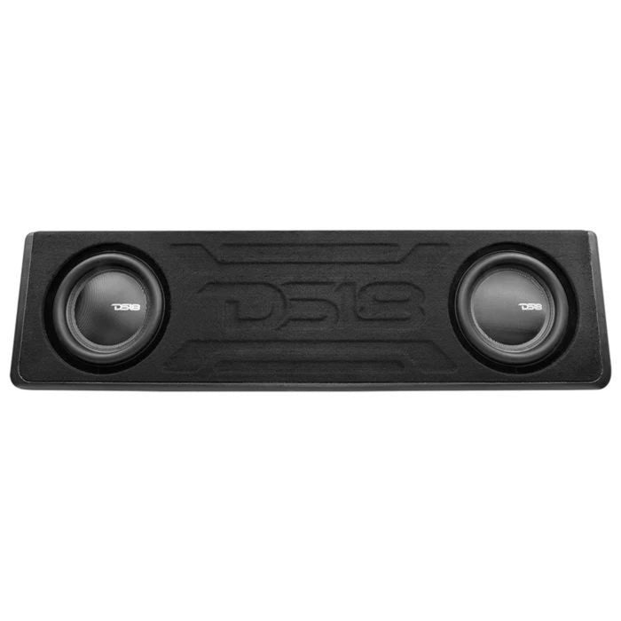 DS18 10" Subwoofer Enclosure W/ Vinyl Finish and Dream LED Lights For Ford F-150