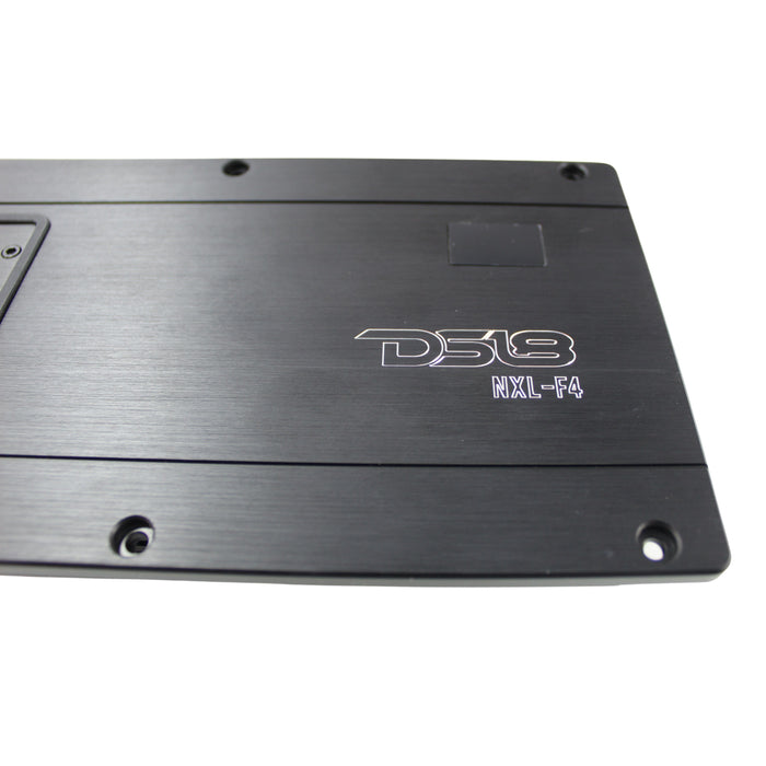 DS18 4 Ch Marine & Powersports Amplifier Class D 1200W Flush Mount IPX67 OPEN BOX