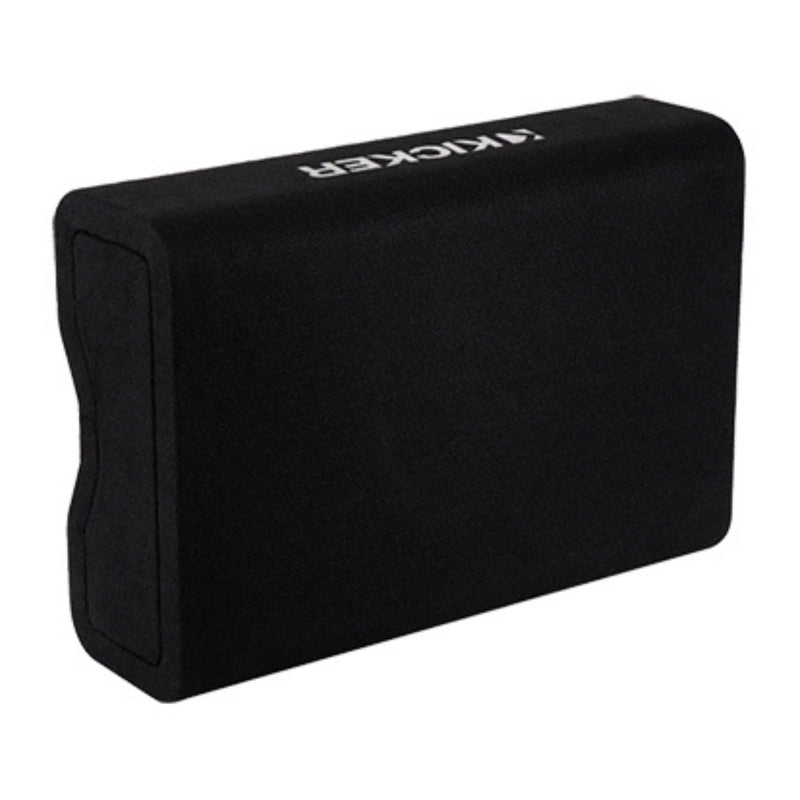 Kicker CompVT Series 12" 400W RMS 2-Ohm Down-Firing Subwoofer Enclosure