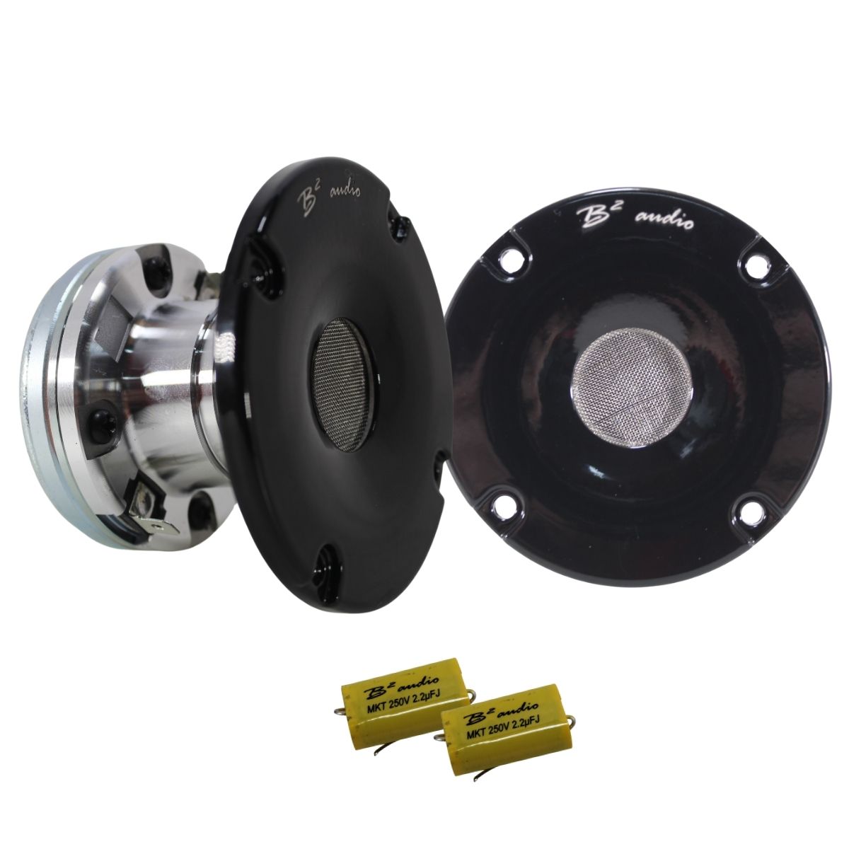 B2 Audio RAGE CDR V2 4 Ohm Compression Drivers with Horn Pair — Big ...