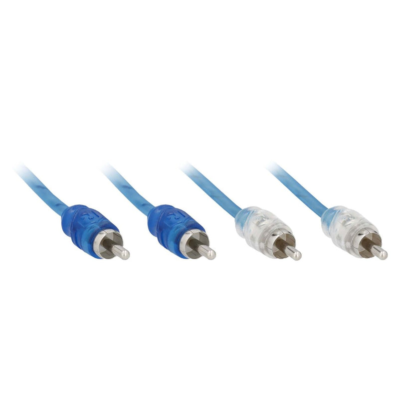 Raptor By Metra 3ft (0.9M) Twist Pair Compact Design Flexible RCA Cable R2RCA3