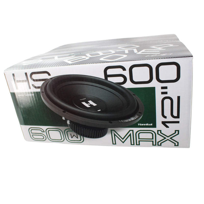 Deaf Bonce 12" Subwoofer 600 Watt 4 Ohm Hannibal Series HS-600
