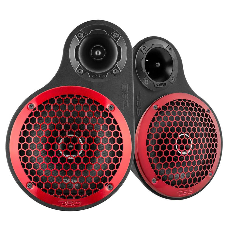 DS18 High Density ABS Universal Pod For 1 x 8" Loudspeaker & 1 x 2.95" Tweeter