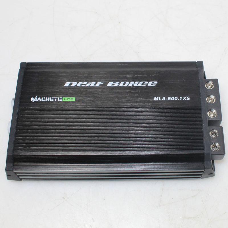 Deaf Bonce 500W 1 ohm Class D Machete Monoblock Amplifier MLA-500.1 XS OPEN BOX