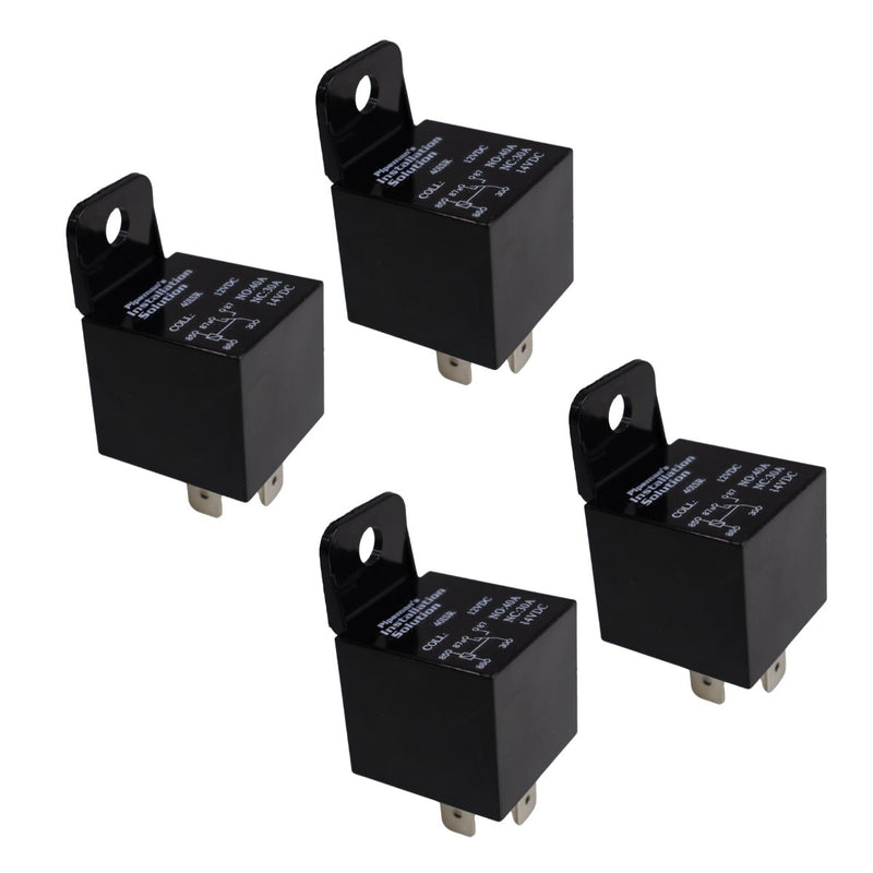 Audiopipe AP-40ISR 12V 30/40A 5-Pin SPDT Gold Plated Sealed Relay