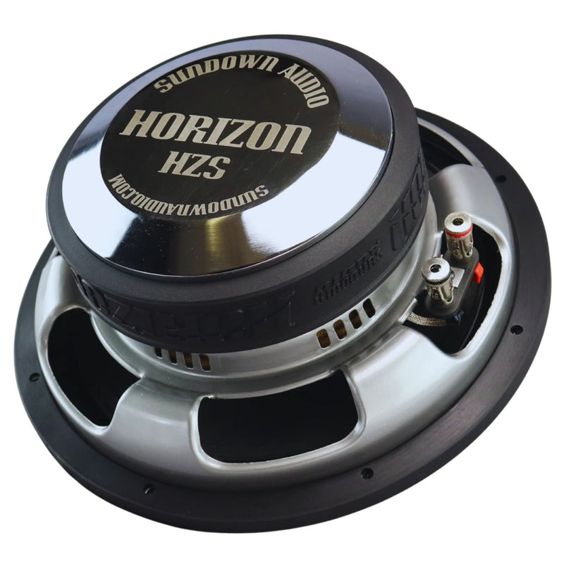 Sundown Horizon 10" 600 Watt RMS Dual 4 Ohm Shallow Mount Subwoofer HZS-10