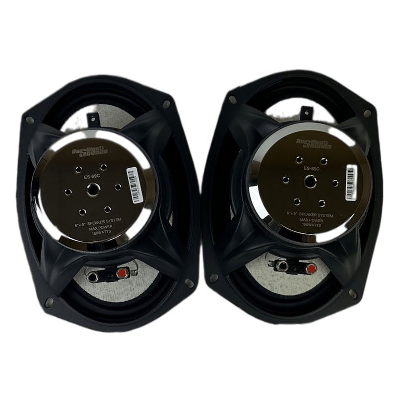 Resilient Sounds Pair of 6x9" Carbon Fiber 75 Watt RMS 4 Ohm Midrange Loudspeakers