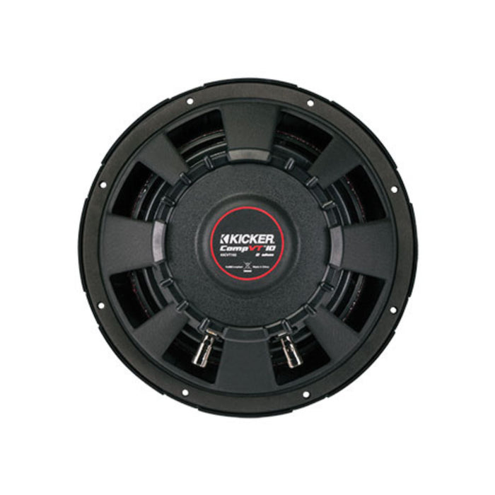 Kicker Comp VT 10" 4 Ohm SVC Subwoofer 700 Watt Peak 43CVT104