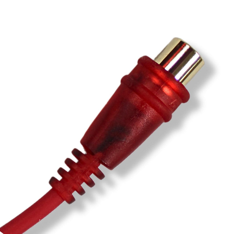 Audiopipe 6" Frosted Female to Two Male RCA Y-Cable  10-Pack (AMFV-YF-2M)