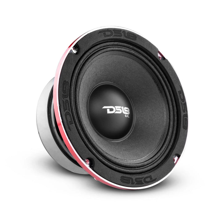 DS18 6.5-inch speakers 4 PRO-TWX2 tweeters and 1400W Amplifier and Wiring Kit Combo