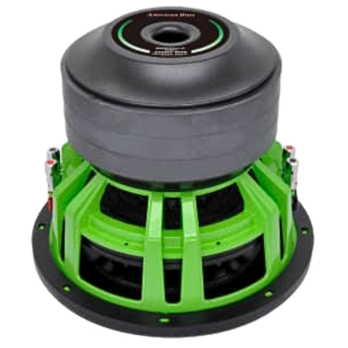 American Bass Godzilla Green/Black 18" Dual 2 Ohm 12000W Peak Sub GODZILLA-18-D2