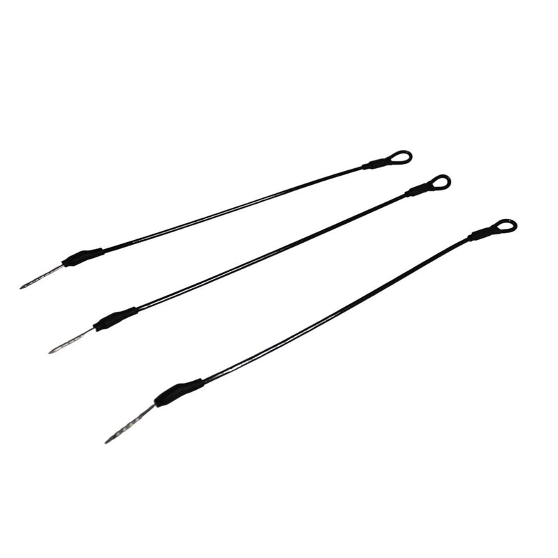 50pcs 8" Security Lanyard Wire Loops for EAS Hard Tag Systems-Black