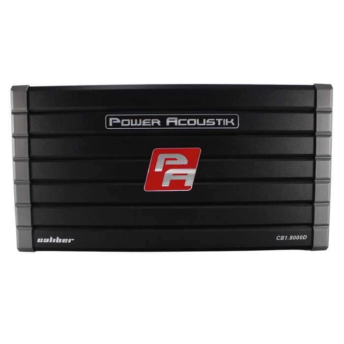 Power Acoustik 8000W Monoblock Class D Subwoofer Amplifier Bass Amp OPEN BOX