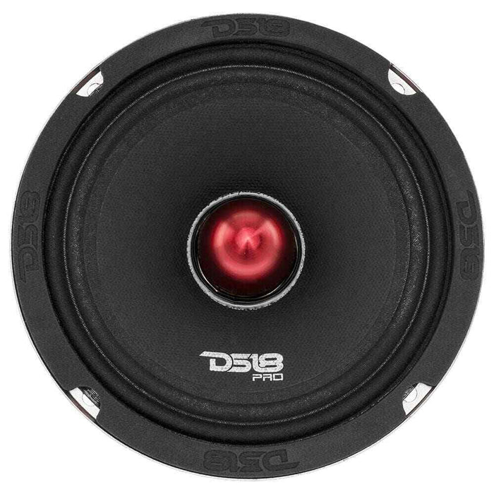 DS18 PRO-X6.4BMPK 840W 6.5" Midrange Speakers + 1" Voice Coil Tweeters