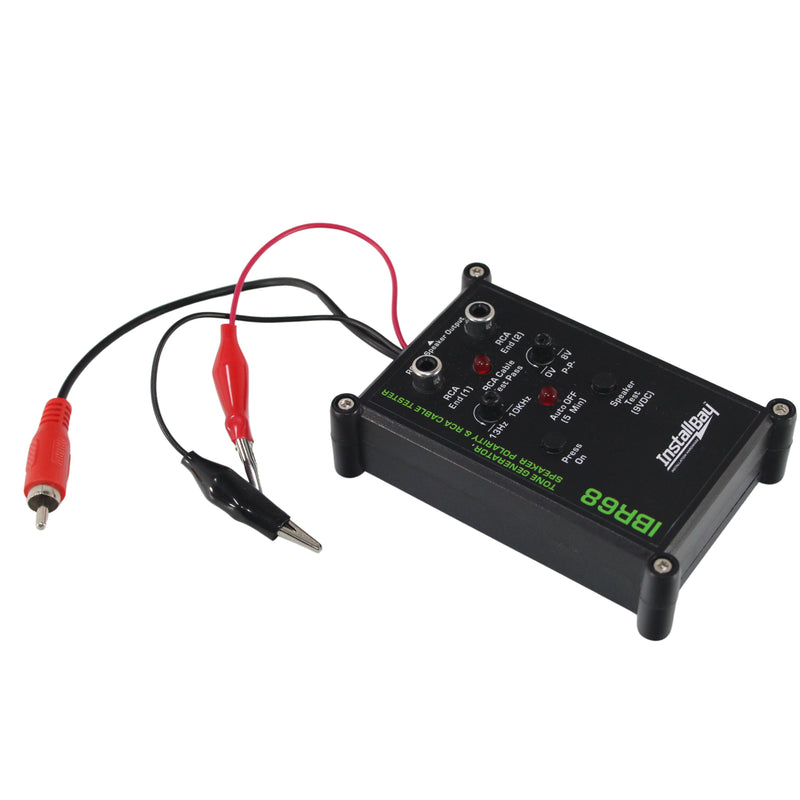 RCA AIO 9V Cable Wire Tester Tone Generator Speaker Polarity - OPEN BOX