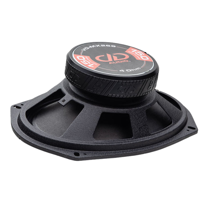 Pair of 6x9" 150W 4-Ohm SVC Mid-Range Coaxial Speakers DD Audio VO-MX200 Series