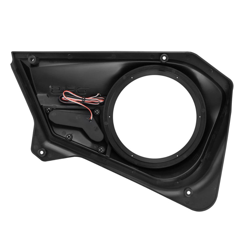 Polaris RZR-PRO Back Door  Panels for 8 Speakers w/ Digital LED Lighting DS18